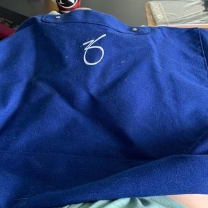 ZO skincare brand big blue tote bag